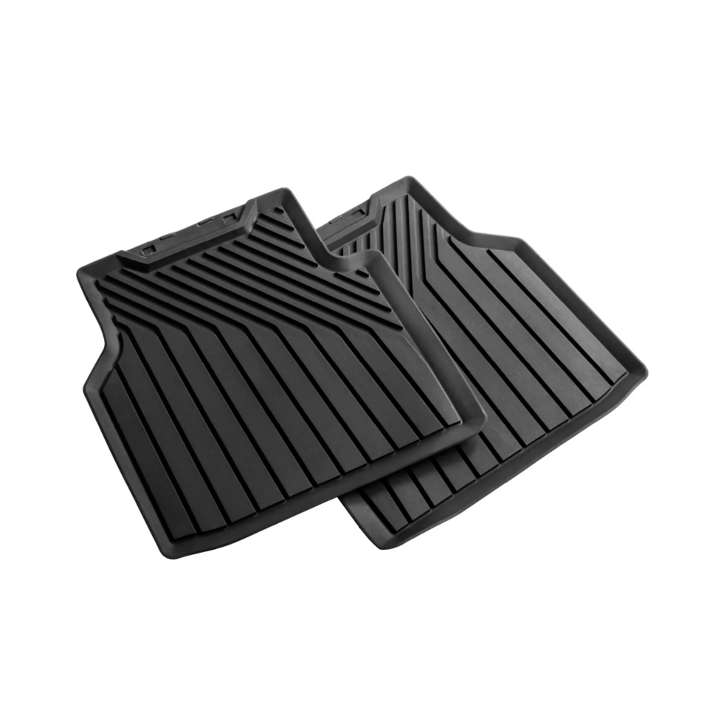Genuine Audi Q3 All-Weather Floor Mats – Front & Rear Set, 2019-2023
