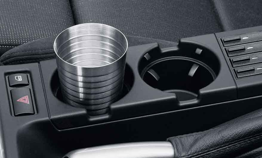 thumbnail image 2 of Genuine BMW MINI Rear Drink Cup Holder – For Centre Console Rail – Part #51169811183 2 of 6